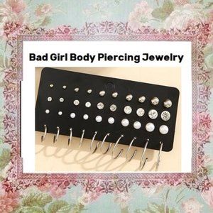 42 Pcs. Mixed Variety ~ Post & Hoop Earrings